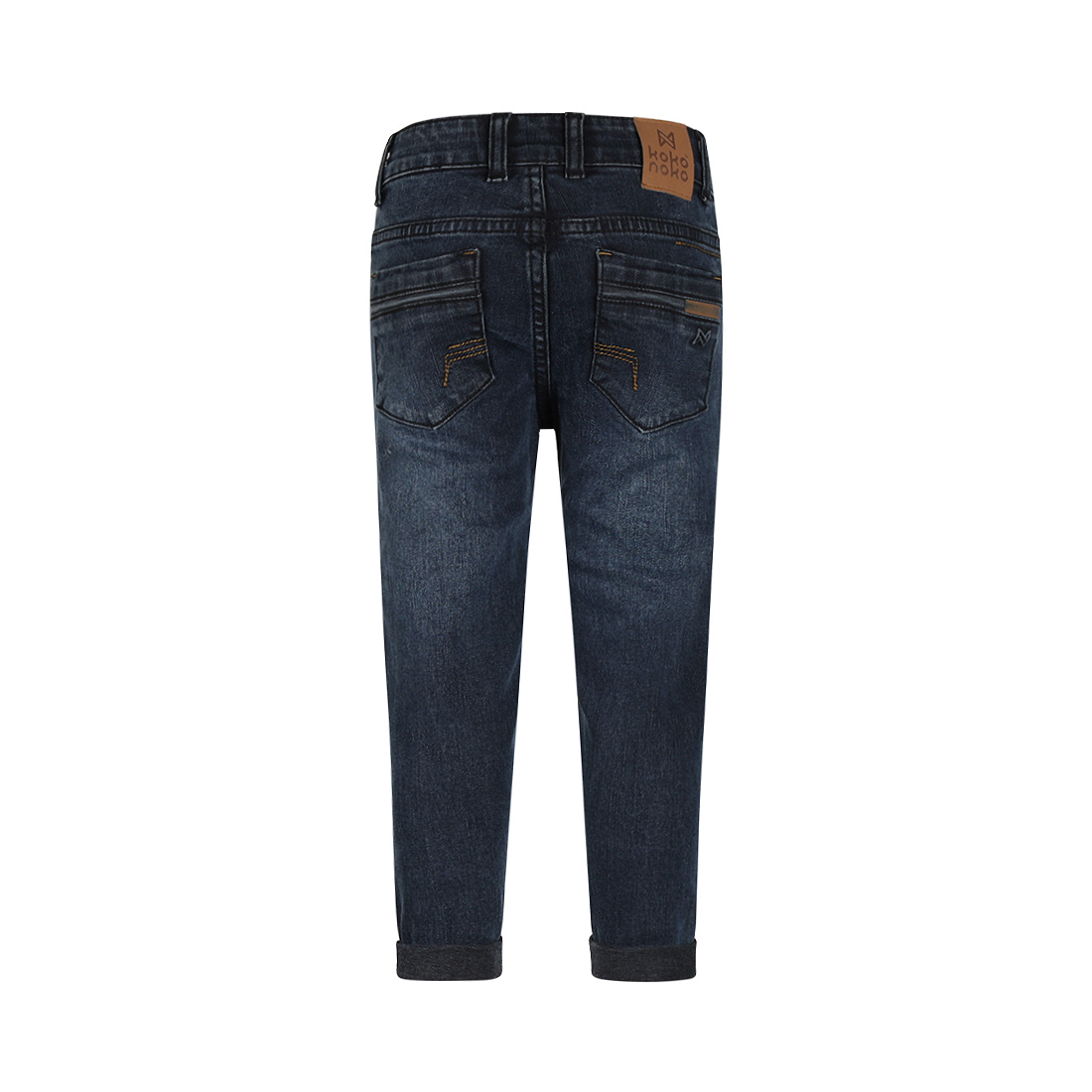 Koko Noko-Jongens Jeans losse pasvorm-Blue jeans