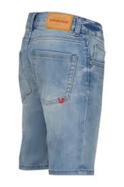 Vingino -Jongens-Broek regular denim-light blue denim
