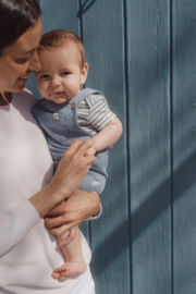 Little Dutch -Kort tuinpak blauw Stone Blue