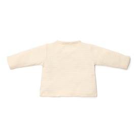 Little Dutch -T-shirt overslag lange mouw-Creme