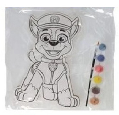Paw Patrol Schilder je eigen canvas figuur