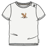 Little Dutch -T-shirt korte mouw wit Snow White