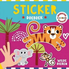 Image Books- Sticker Doeboek-Wilde Dieren-Allover