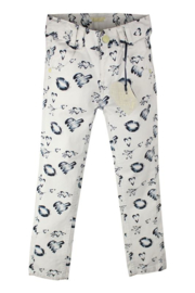 DJ Dutch Jeans-Girls Trousers About Love- White