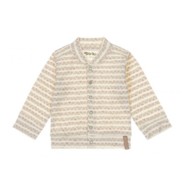 Dirkje-Baby Jongens vest-Off White