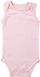 Dirkje-Baby meisjes romper mouwloos- Licht roze