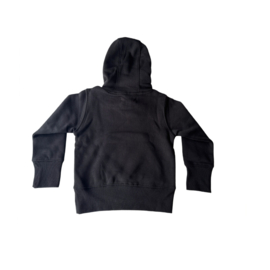 Dutch Dream Denim-Jongens sweater met capauchon-KUTOKA-Zwart