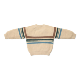 Little Dutch -Jongens gebreide sweater-Zand