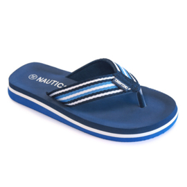 Libaco-Flip-flop Trevano with Nautical upper-Navy