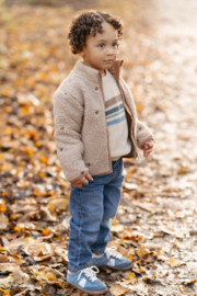 Little Dutch -Jongens Teddy vest-Taupe