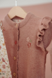 Little Dutch - Gebreid vestje- Fairy Pink