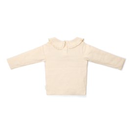 Little Dutch-Meisjes t-shirt lange mouw- Zand melee