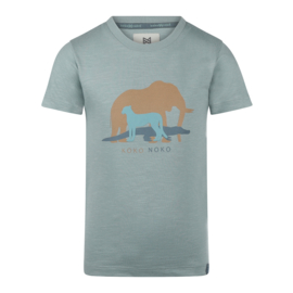 Koko Noko-Jongens T-Shirt ss-Licht blauw