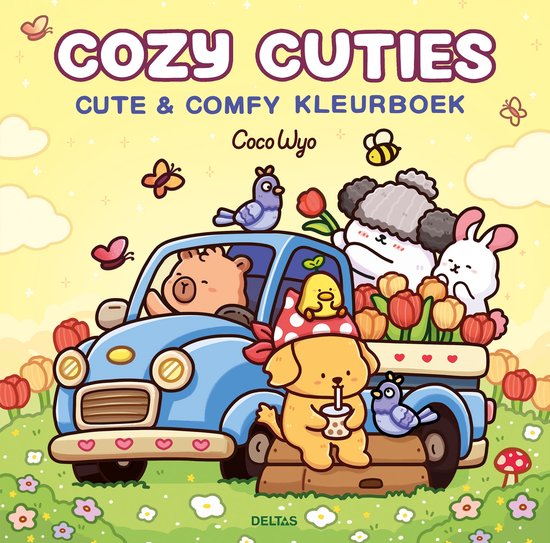 Deltas- Cozy Cuties Cute & Comfy Kleurboek Coco Wyo