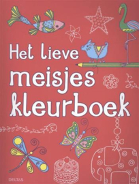 Deltas-Het Lieve Meisjes Kleurboek -Roze