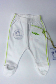 Ducky Beau-Baby Uni pre Pants-light green-white
