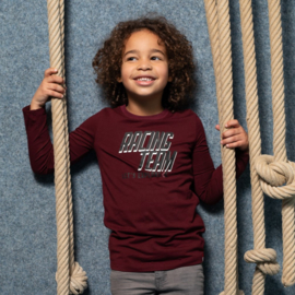 Nais Kidswear-Jongens T-Shirt Roman-Bordeaux