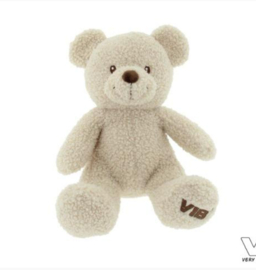 VIB-Pluche Beer Zittend 35cm Teddy- Soft Sand