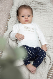 Dirkje-Baby Girls trousers Bio Cotton-Navy