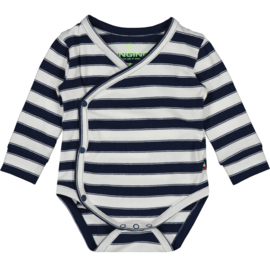 Vingino -Jongens romper Peri Baby-Blauw streep