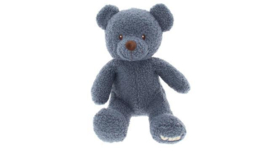 VIB-Pluche Beer Zittend 35cm Teddy-Dusty Blue
