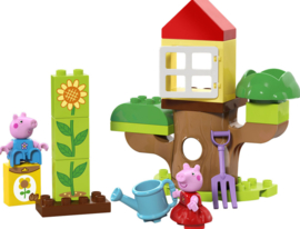 LEGO DUPLO-Peppa Pig  tuin en boomhut-10431