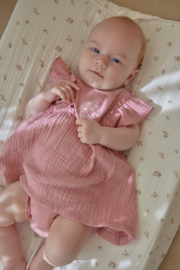 Little Dutch -Jurk roze met broekje Pink Blush