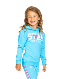 O'Chill-Meisjes Sweater Angel-Blauw