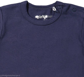 Dirkje-Boys Basic T Shirt k.m.- Navy