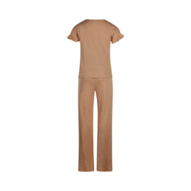 No Way Monday-Meisjes 2-delig set-Beige