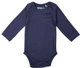 Dirkje-Baby Jongens romper lange mouw- Navy