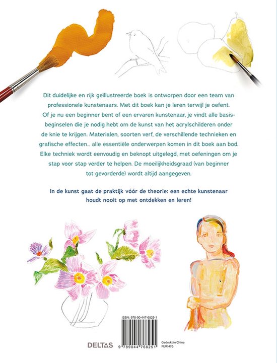 Deltas-Schilderen met acrylverf