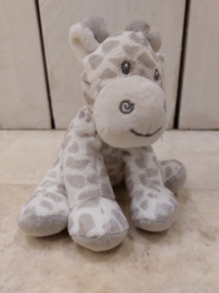 Suki-Knuffel Giraf zittend-15 Cm-Polyester-Wit