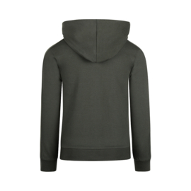 Koko Noko-Jongens Vest met capuchon- Vervaagd groen