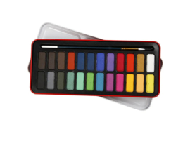Colortime-Aquarelverf set-multicolor