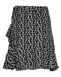 Blue Seven-Girls woven skirt-Black orig