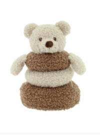 VIB-Pluche Beer Stapeltoren Teddy-Chocolate & Soft Sand