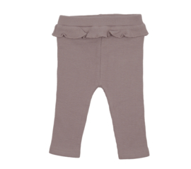 Riffle-Meisjes legging -Pale mauve