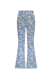 Moodstreet-Meisjes  BADE Miami-Flowers broek-Miami Blauw