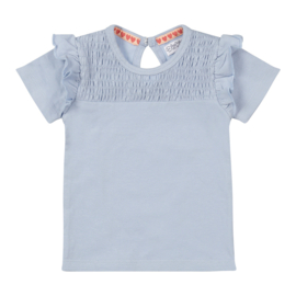 Dirkje-Meisjes T-shirt ss-Licht blauw