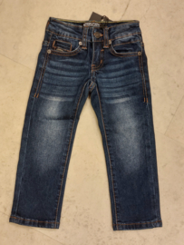 4President-Jongens Jeans broek Rafael-Donker blauw