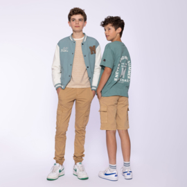 No Way Monday-Jongens  Korte broek-Karamel bruin