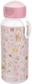 Mepal drinkfles pop-up campus 400ml - Fairy garden