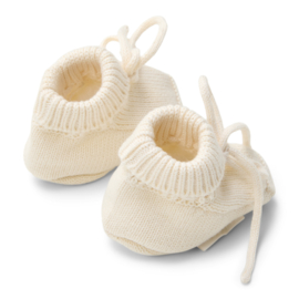 Little Dutch -Gebreide slofjes- Off White