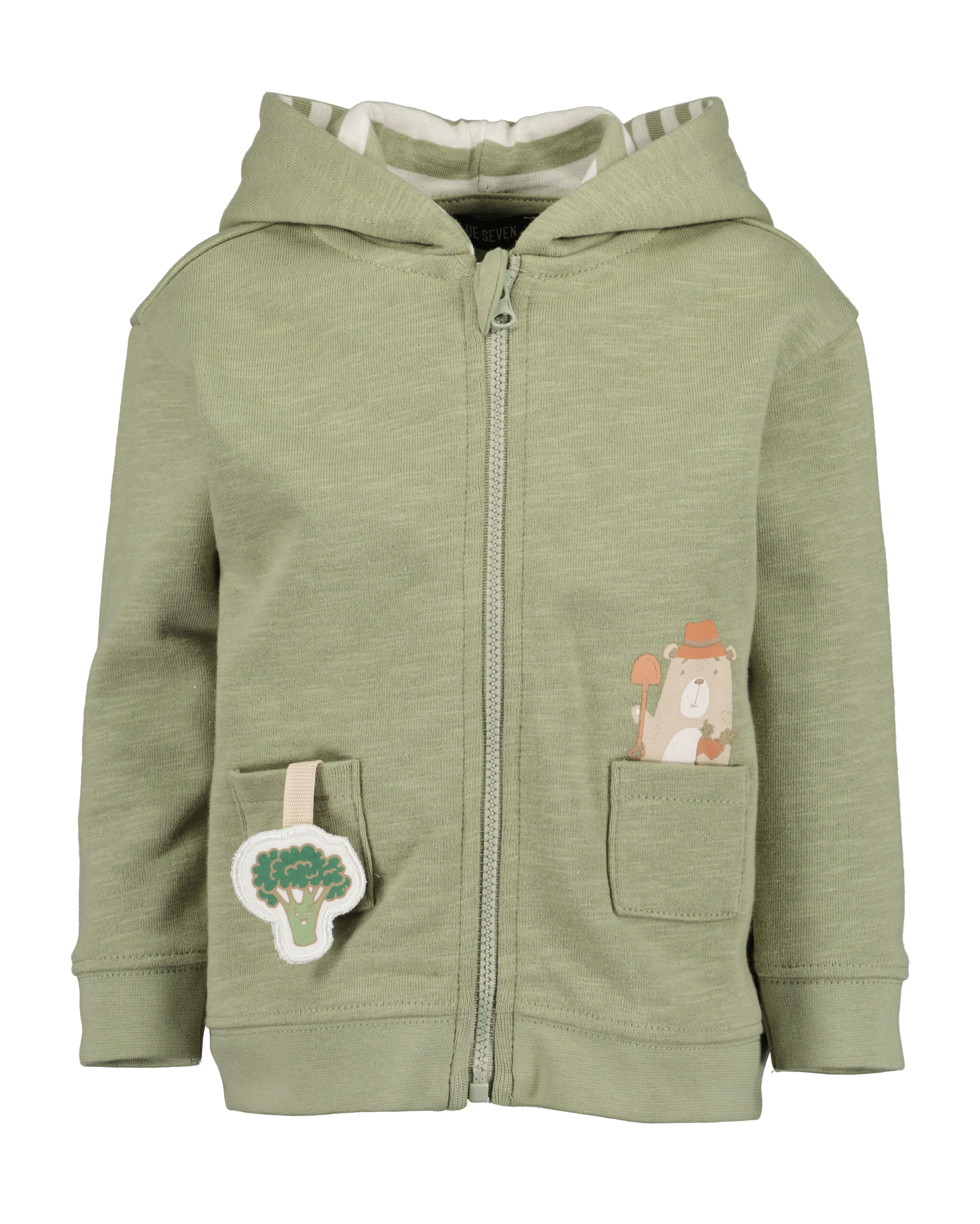 Blue Seven -Jongens vest-tea