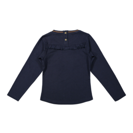 DJ Dutch Jeans-Girls T-shirt ls-Navy