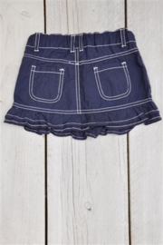 Dirkje-Girls Skirt roses- Blue