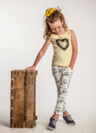 DJ Dutch Jeans-Girls Trousers About Love- White