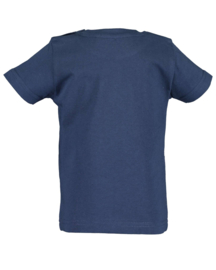 Blue Seven-Mini boys knitted shirt-Jeansblue orig