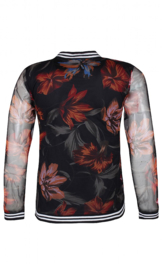 D-Xel-Meisjes Blouse Vika-Zwart